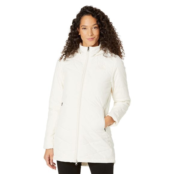 THE NORTH FACE Tamburello Parka Womens Jacket Gardenia White Sz M - Picture 1 of 1